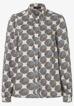 More & More Blouse With Stripe & Dot Pattern