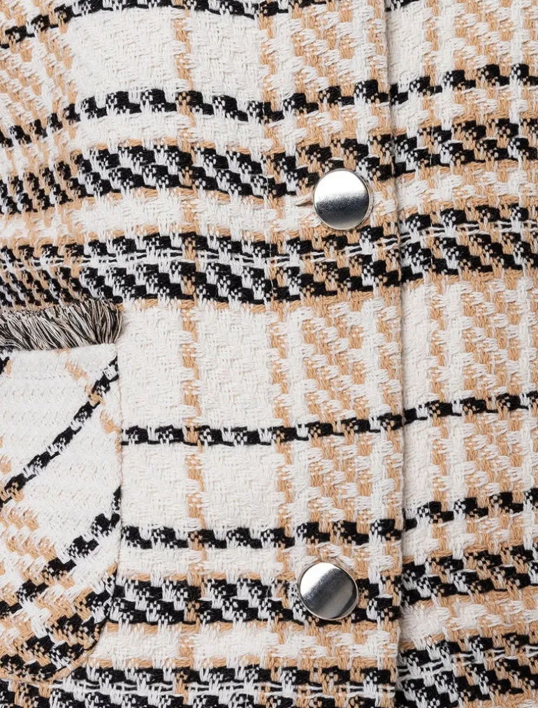 More & More Boucle Check Jacket