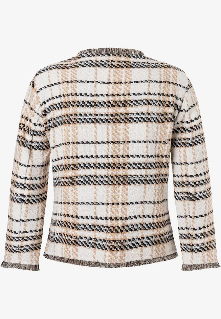 More & More Boucle Check Jacket