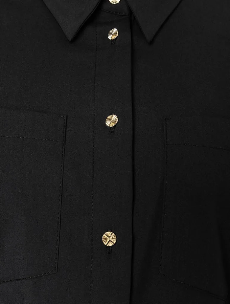 More & More Boxy Blouse/Jacket Black