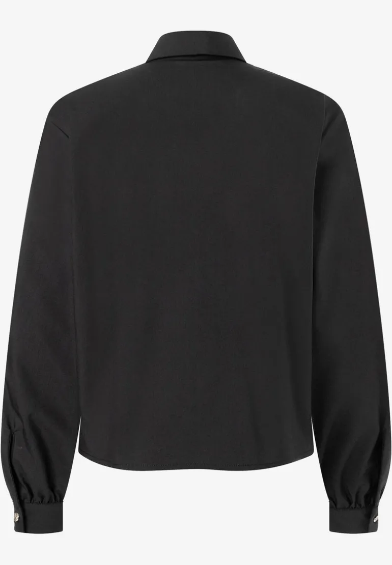 More & More Boxy Blouse/Jacket Black