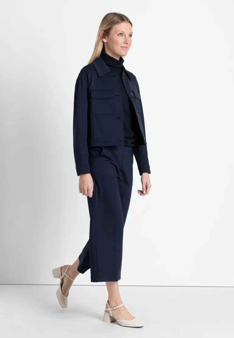 More & More Jersey Jacket Navy