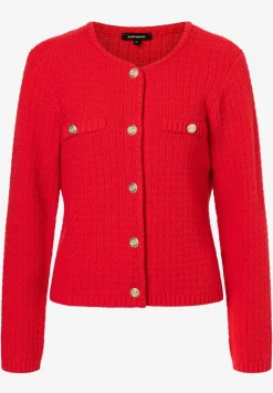 More & More Knit Cardigan Red