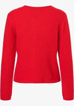 More & More Knit Cardigan Red