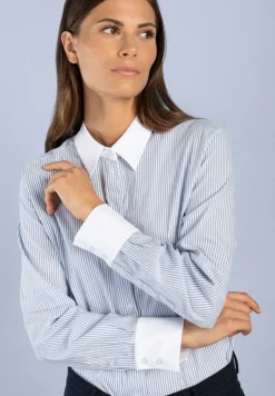 More & More Striped Shirt Blue/White