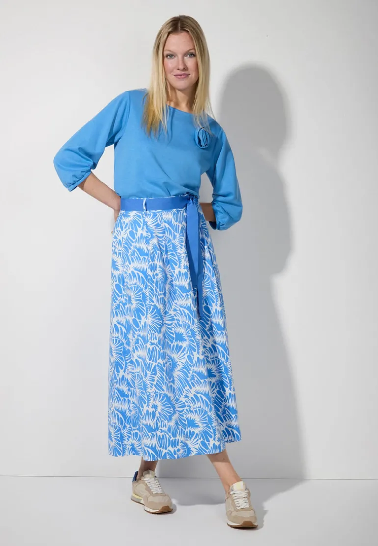 More & More Sweatshirt Sky Blue