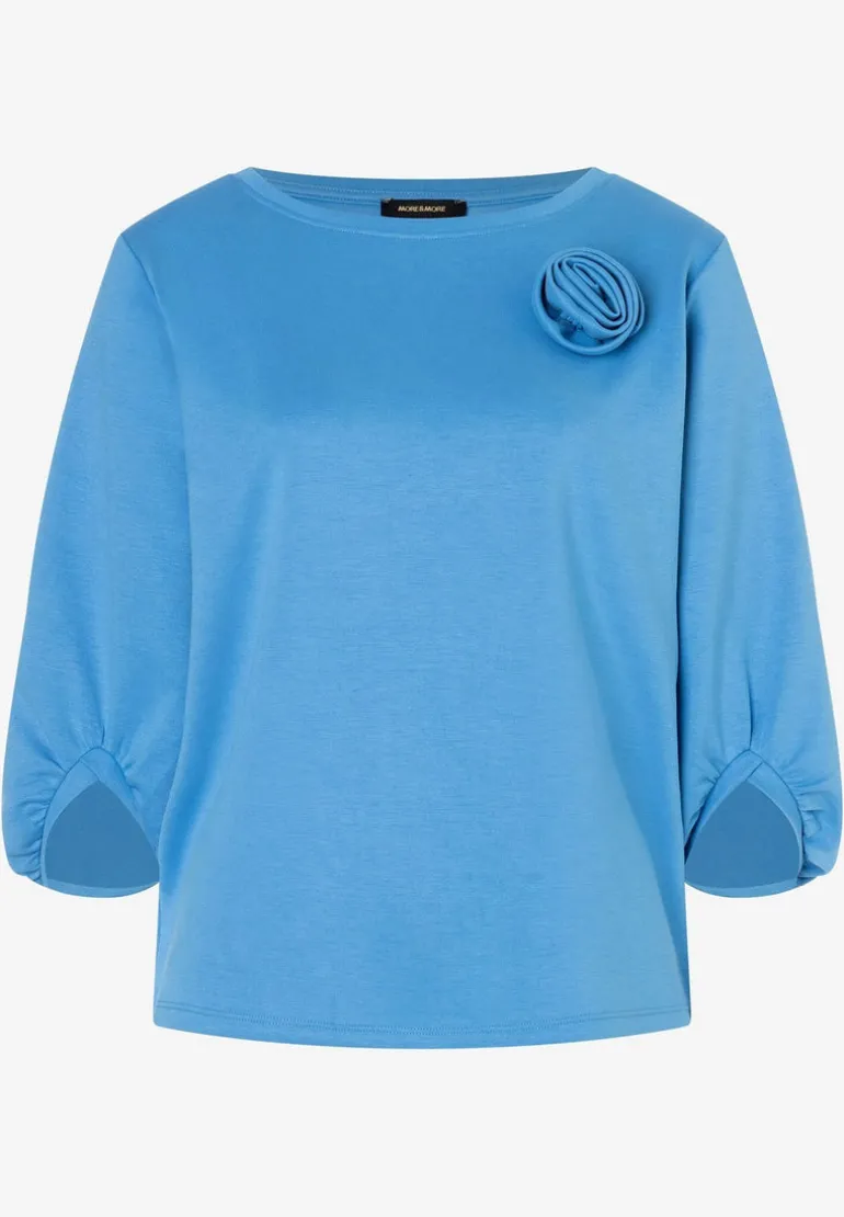More & More Sweatshirt Sky Blue