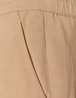 More & More Tencel-Linen Trouser Soft Toffee