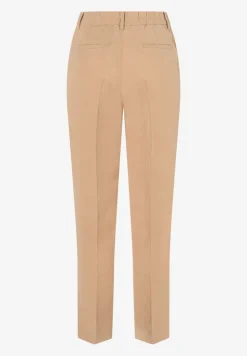 More & More Tencel-Linen Trouser Soft Toffee