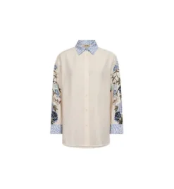 Mos Mosh Abila Saku Shirt Ecru