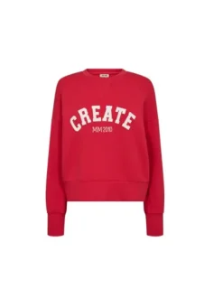 Mos Mosh Celli Sweatshirt Red