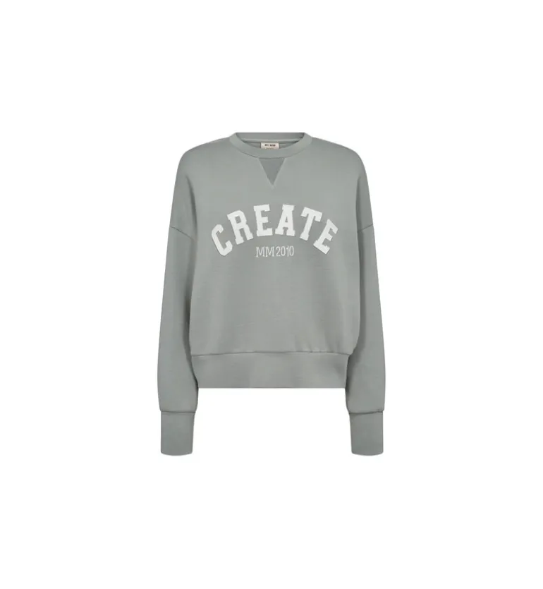 Mos Mosh Celli Sweatshirt Shadow Grey
