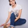 Mos Mosh Flori T-Shirt Ecru