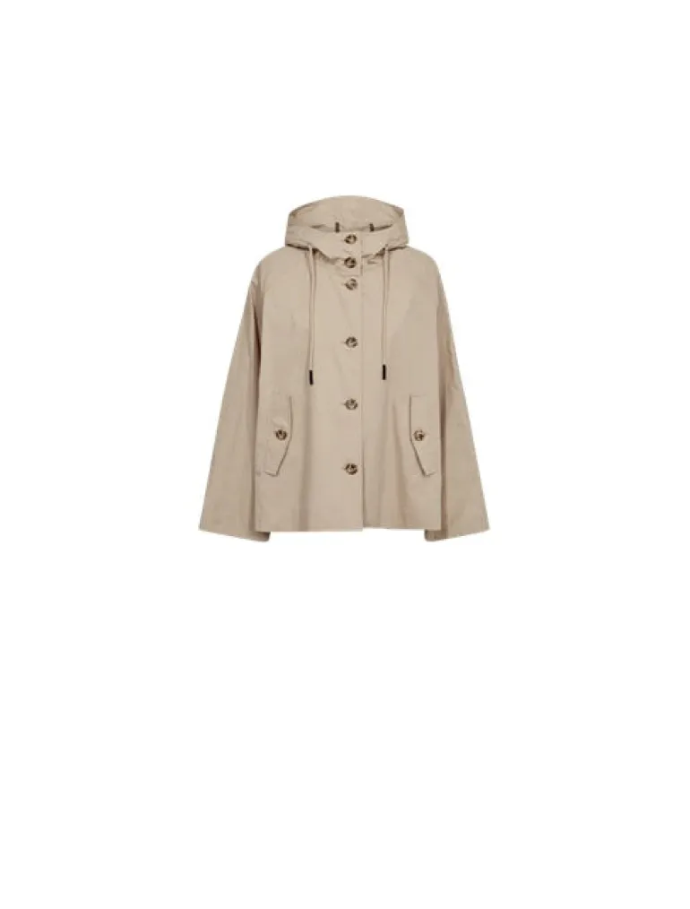 Mos Mosh Sheena Short Jacket Feather Grey