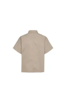 Mos Mosh Tazhi Cotny Shirt Feather Grey