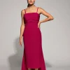 Moskada Cecilia Taffeta Dress Red