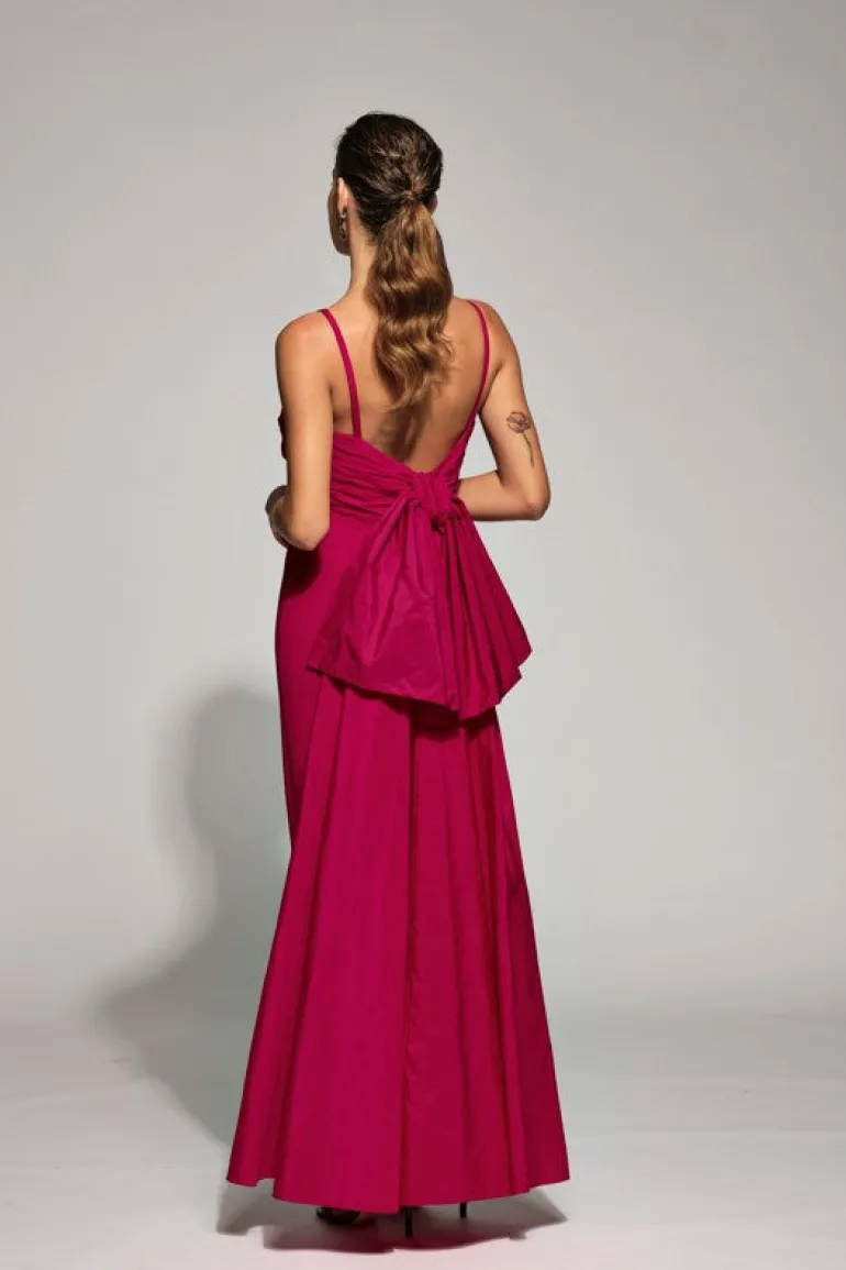 Moskada Cecilia Taffeta Dress Red