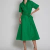 Moskada Gea Dress Green