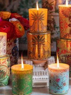 Ortigia Ambra Nera Decorated Candle