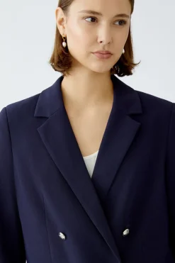 Oui Blazer Dark Navy