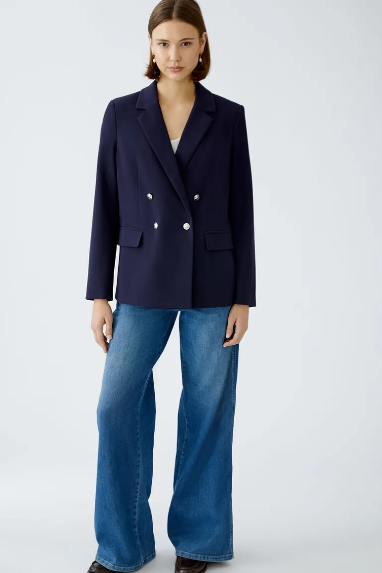 Oui Blazer Dark Navy