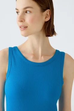 Oui Filiz Knit Top Radiant Blue
