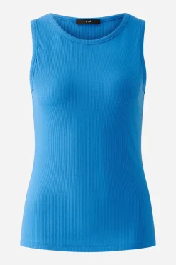 Oui Filiz Knit Top Radiant Blue