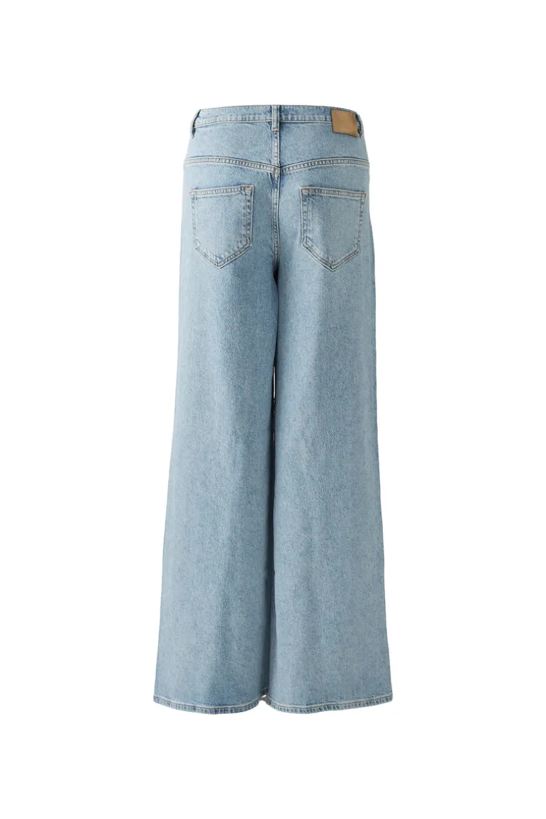 Oui High Rise Blue Denim Jeans