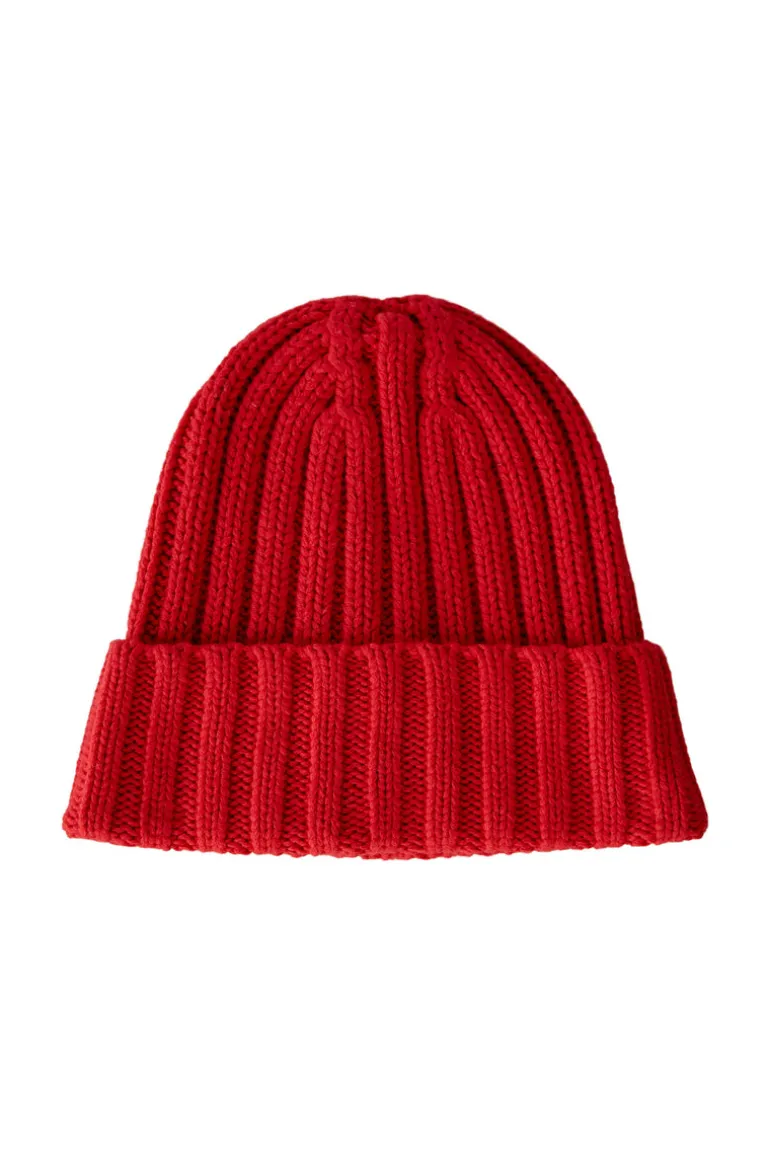 Oui Knitted Hat Red