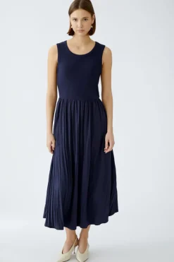 Oui Maxi Dress Dark Navy