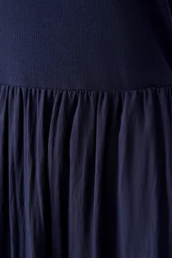 Oui Maxi Dress Dark Navy