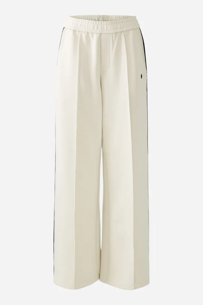 Oui Slip-On Trousers Eggnog