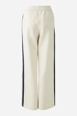 Oui Slip-On Trousers Eggnog