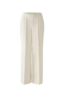 Oui Trousers Off-white