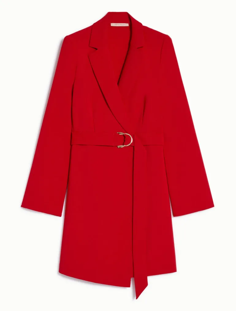 Pennyblack Oria Short Wrap Dress Ruby