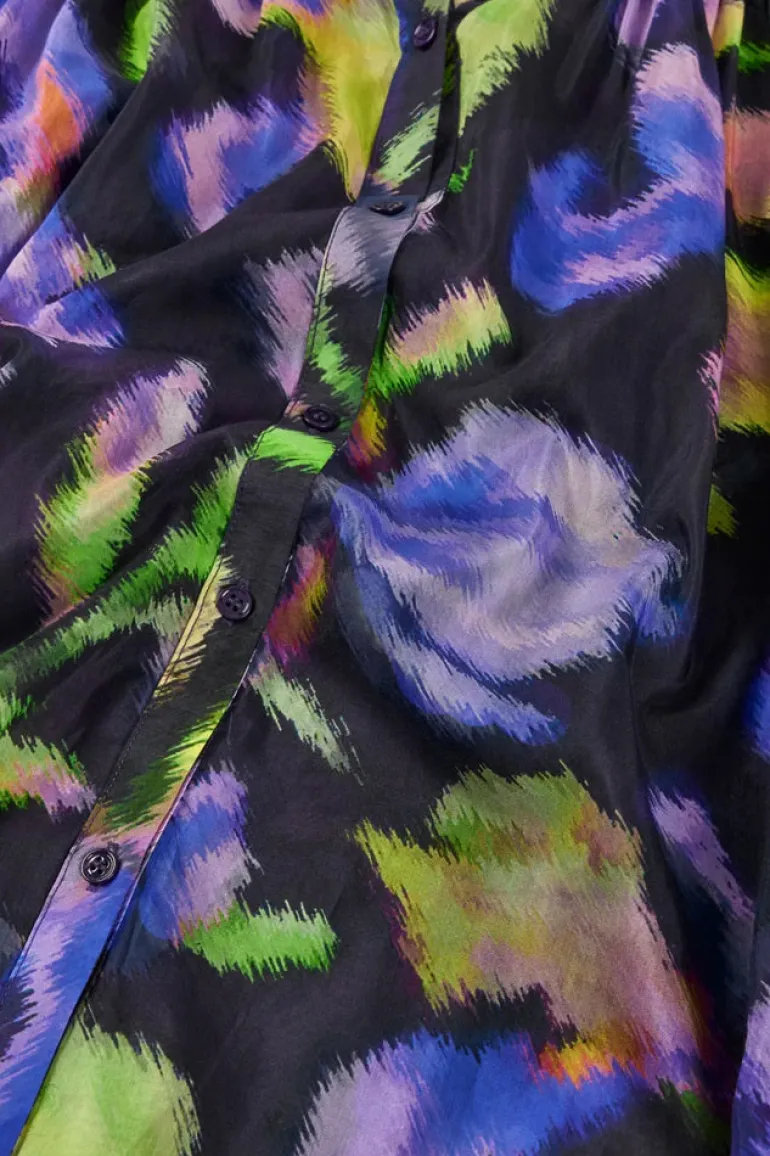 Psophia Shirt Plum Print