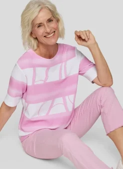 Rabe Knit T-shirt Powder Rose