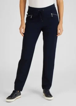 Rabe Tie Waist Trouser Navy