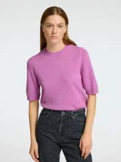 Selected Femme Cille Knit Top First Bloom