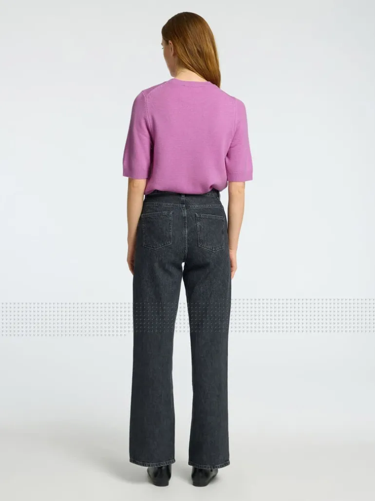 Selected Femme Cille Knit Top First Bloom