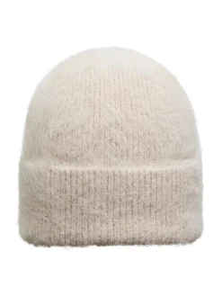 Selected Femme Fiona Knit Beanie Sandshell