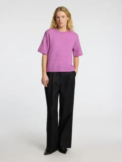Selected Femme Maline Knit Top First Bloom
