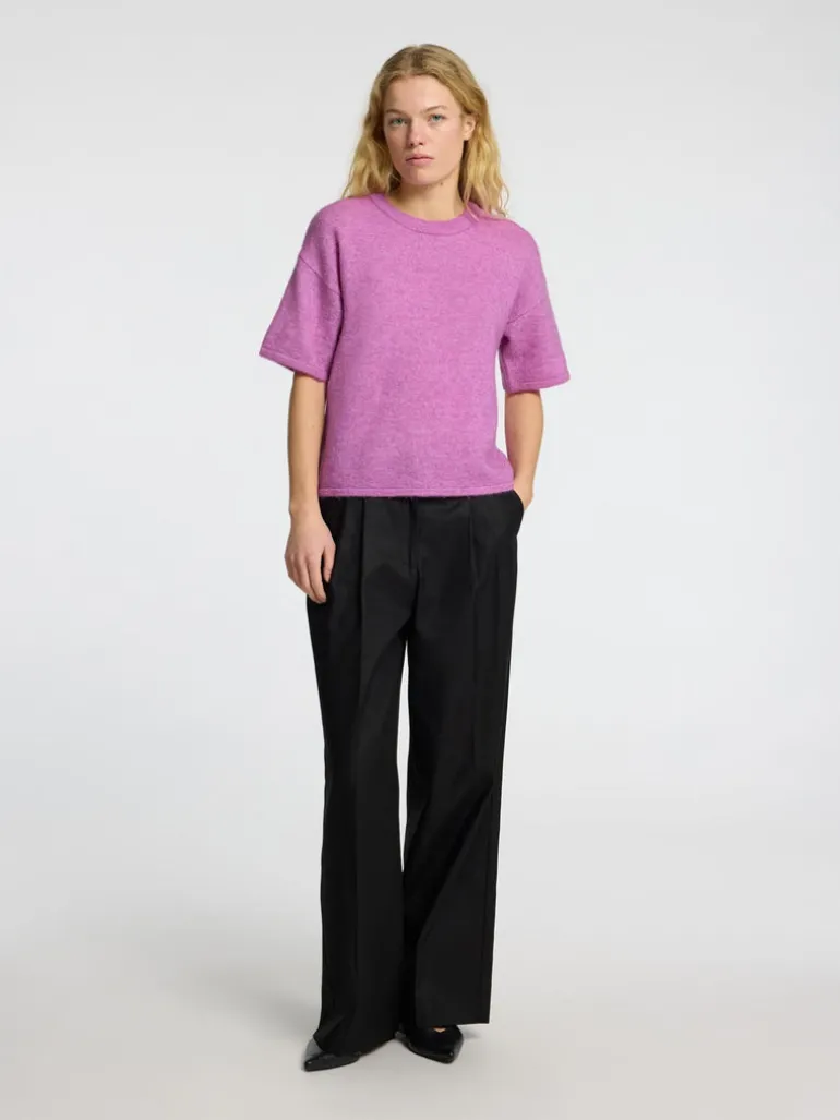 Selected Femme Maline Knit Top First Bloom