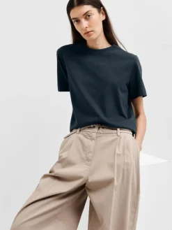 Selected Femme Tee Dark Sapphire