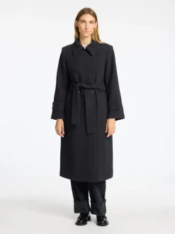 Selected Femme Una Wool Trench Coat