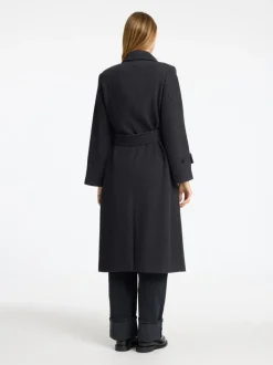 Selected Femme Una Wool Trench Coat