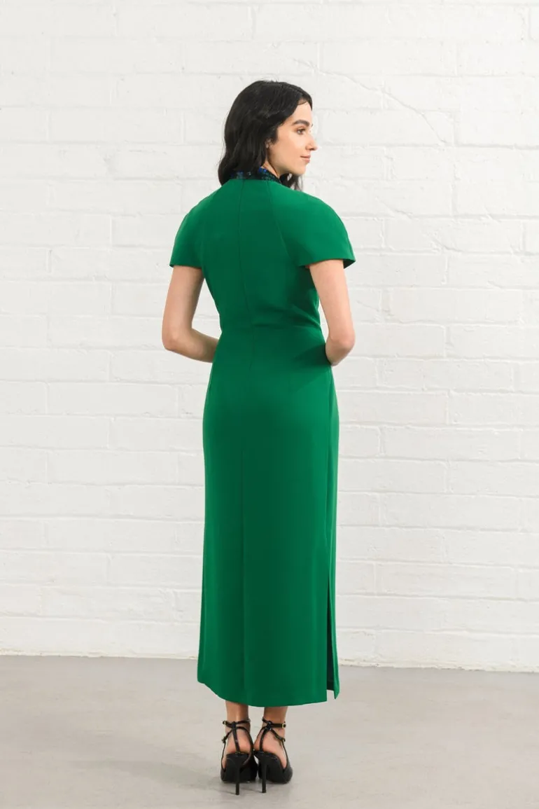 Sisters by CK Poppy Dress Deep Green