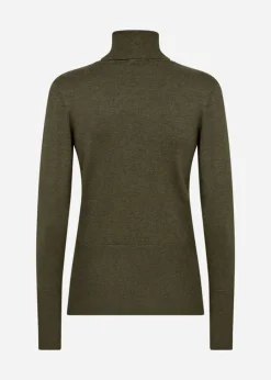 Soya Concept Dollie 145 Knit Pullover Dark Olive