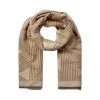 Soya Concept Florence 1 Scarf Desert Brown Print