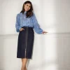 Soya Concept Kimberly 36 Skirt Dark Grey Denim